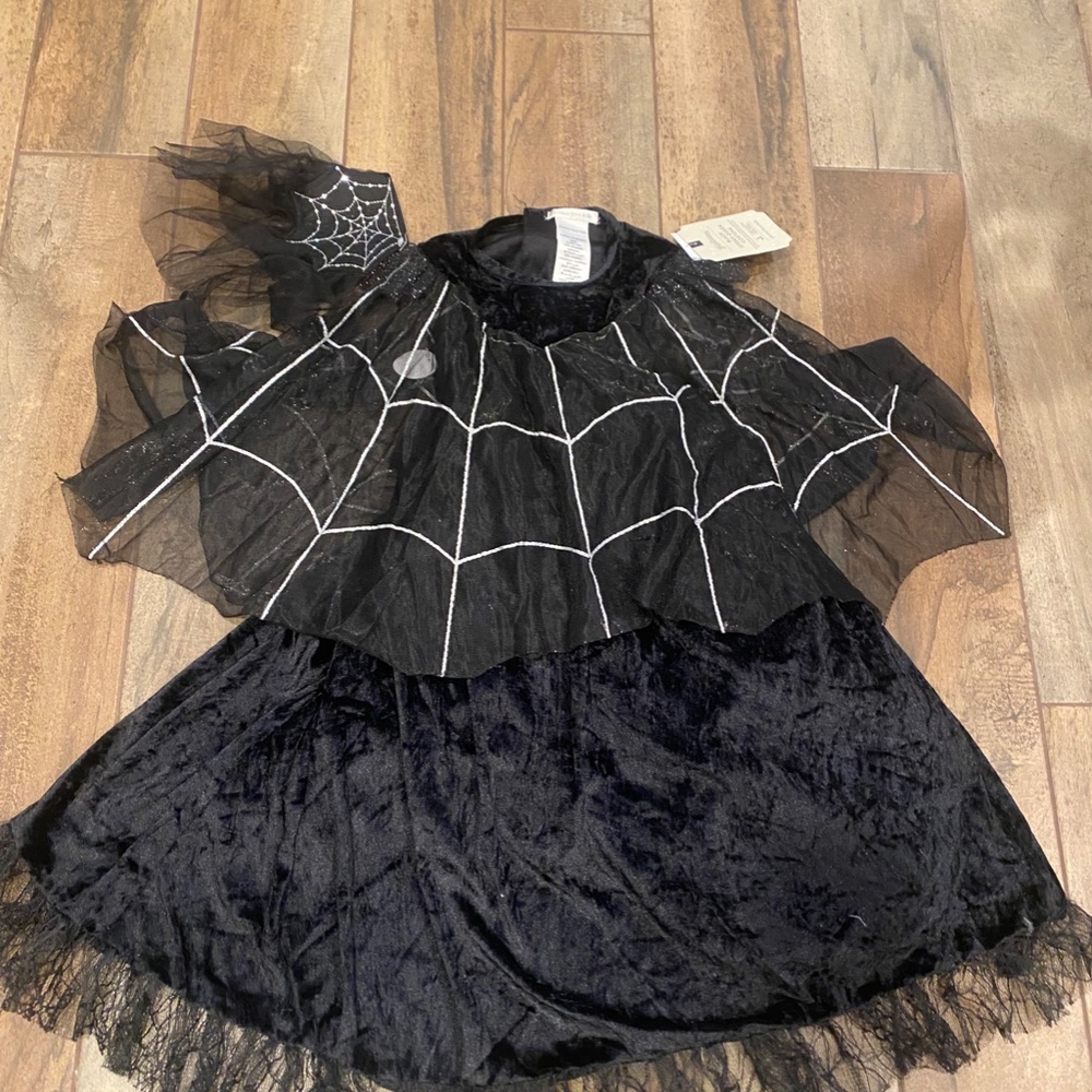 3T Light Up Black Spider Queen Costume-PBK - Picture 7 of 8